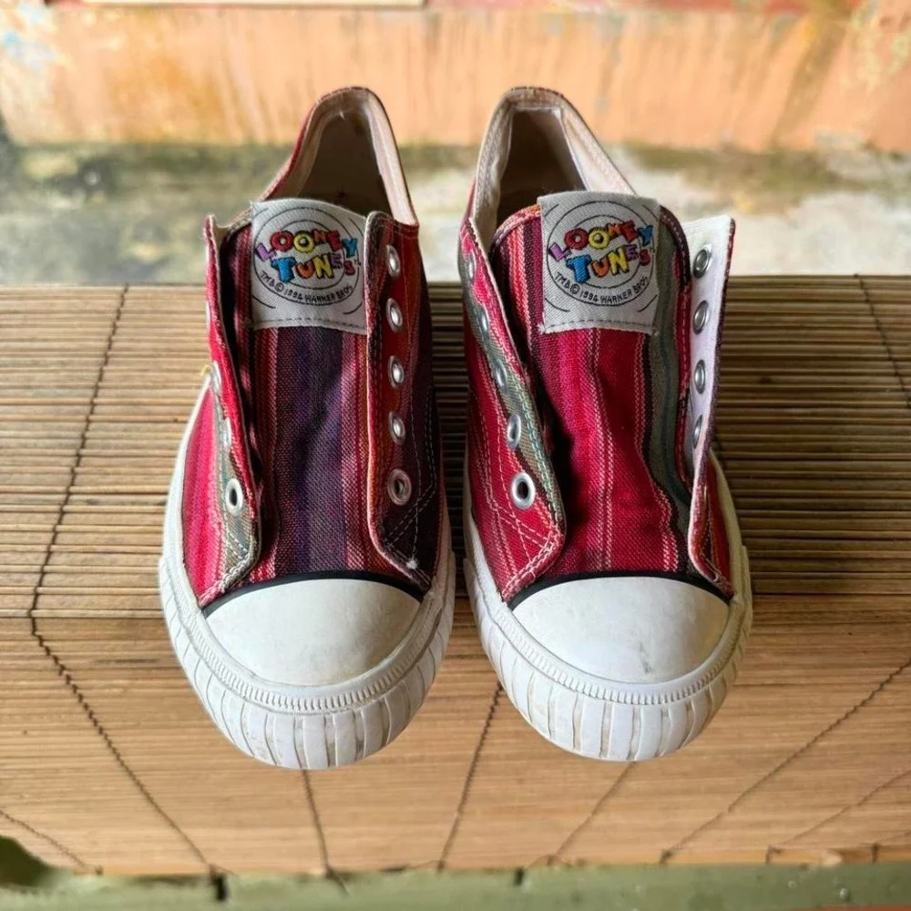 Vintage 1994 Keds Speedy‎ Gonzales Sneakers Size 7 Looney Tunes WF-5556M Canvas